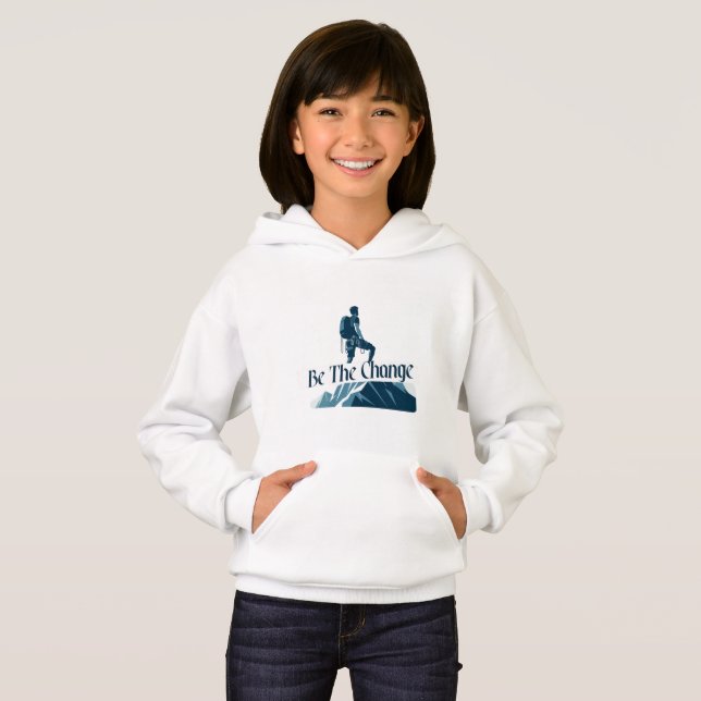 Sei der Wandel Hoodie (Vorne ganz)