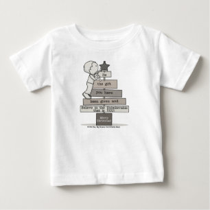 Sei der Weihnachtsbaum Baby T-shirt