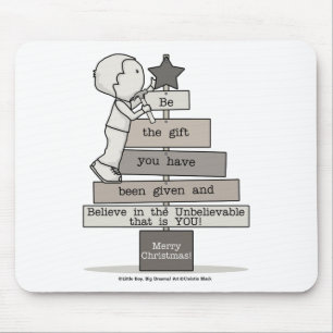 Sei der Weihnachtsbaum Mousepad