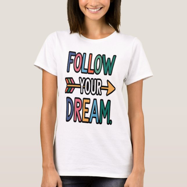 Sei die beste Version von dir selbst T-Shirt (Vorderseite)