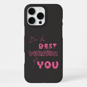 Sei die beste Version von dir Süße Katze iPhone 16 Pro Max Hülle