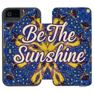 Sei die Sonnenschein-Handyhülle Incipio Watson™ iPhone 5 Geldbörsen Hülle