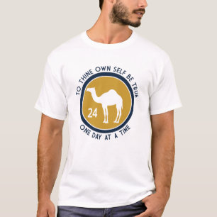 Sei dir selbst treu – Gold & Blue Recovery T-Shirt