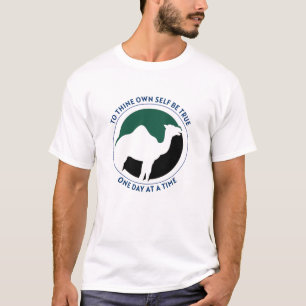 Sei dir selbst treu Hemd - Grün/Schwarz T-Shirt