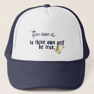 Sei Dir Selbst Treu Hut Truckerkappe