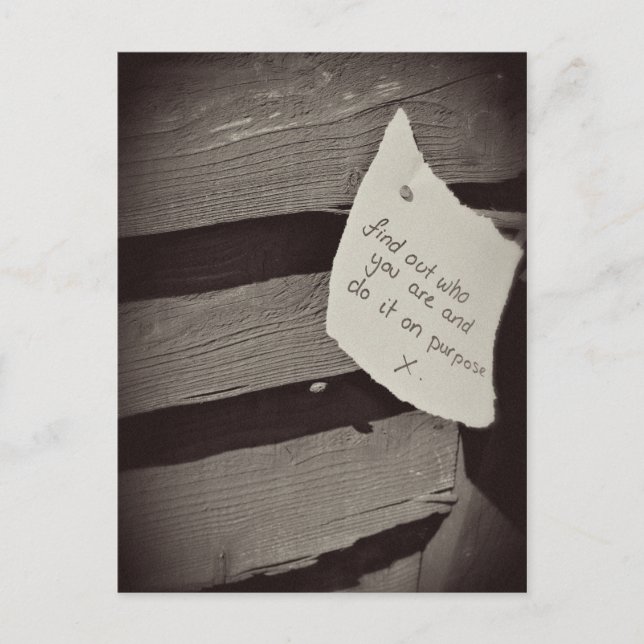 Sei du Postkarte (Vorderseite)