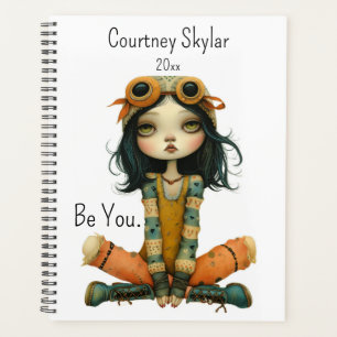 Sei du Quirky Whimsical Woman, ändere den Namen, d Planer