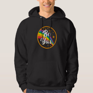 Sei du Regenbogen Stolz Freundlichkeit Schwule Com Hoodie