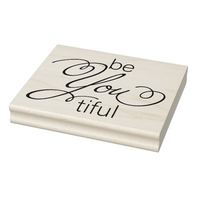 Sei du schön - du bist schön gummistempel (Stempel)
