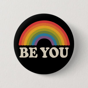 Sei du schwul lesbisch Pride LGBTQ Verbündeter Reg Button