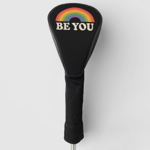 Sei du schwul lesbisch Pride LGBTQ Verbündeter Reg Golf Headcover
