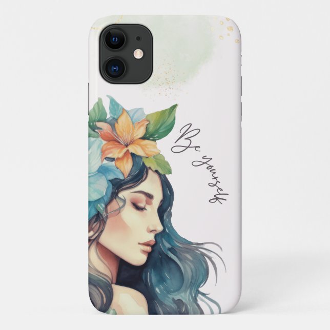 Sei du selbst  Case-Mate iPhone hülle (Rückseite)