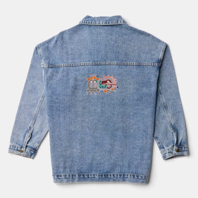Sei du selbst Denim Jacket Jeansjacke (Rückseite)