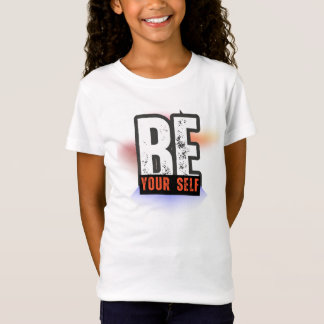 SEI DU SELBST – Fette Motivations-Typografie-Desig T-Shirt