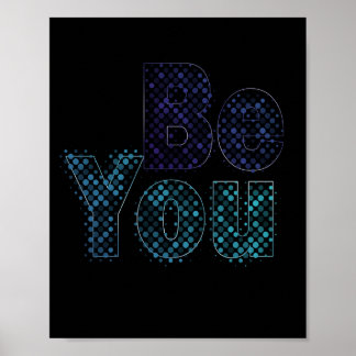Sei Du selbst – Inspirierendes Selbstliebe-Zitat P Poster