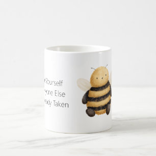 Sei du selbst kaffeetasse