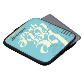 Sei du selbst laptopschutzhülle