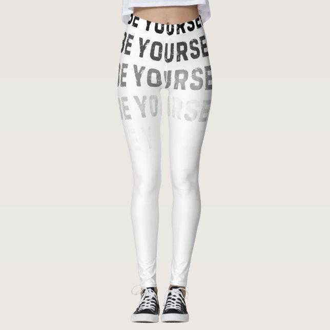 Sei du selbst leggings (Vorderseite)