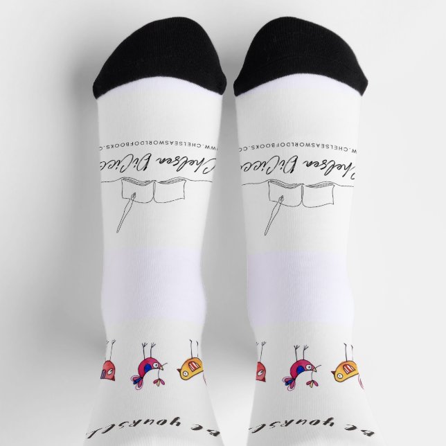 Sei du selbst Promo Buch Socken (Oben)