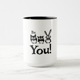 Sei du selbst tasse