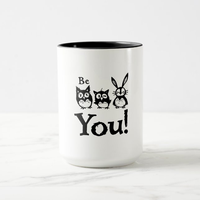 Sei du selbst tasse (Zentrum)