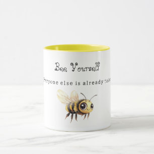 Sei du selbst tasse