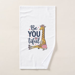 Sei Du Tiful Giraffe Rollschuh Vintage-Shirt De Handtuch