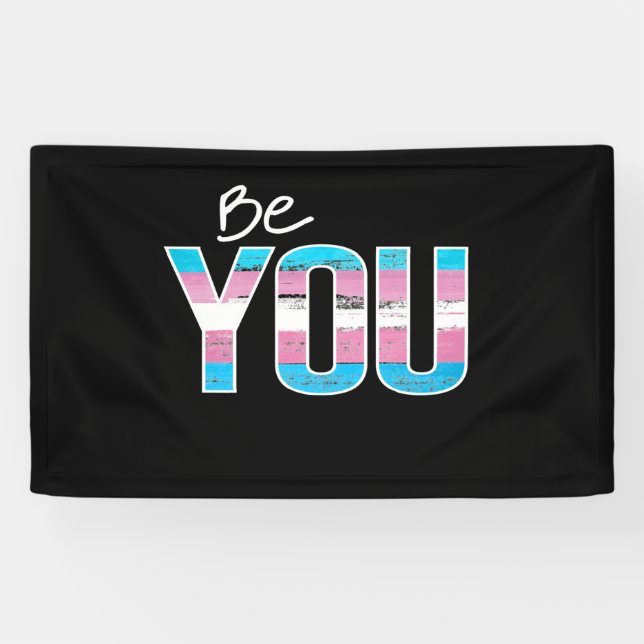 Sei Du - Trans -weiß Banner (Horizontal)