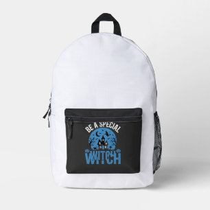 Sei ein besonderes Hexen-Halloween-Design_1 Bedruckter Rucksack