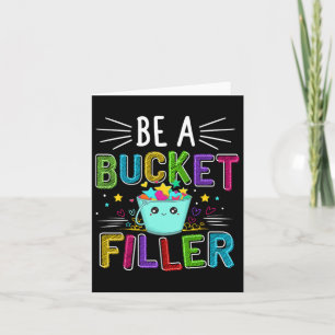 Sei ein Bucket Filler - Bucket Filler Schul-Thema Karte
