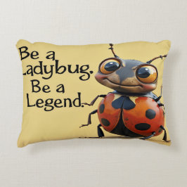 Sei ein Bug, sei ein Legend Dekokissen