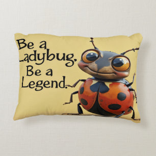 Sei ein Bug, sei ein Legend Dekokissen