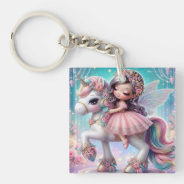Sei ein Einhorn – Magische Ermutigung Schlüsselanhänger