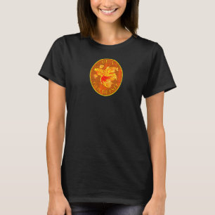 Sei ein Goldfisch [beängstigende Goldfisch-Multik T-Shirt