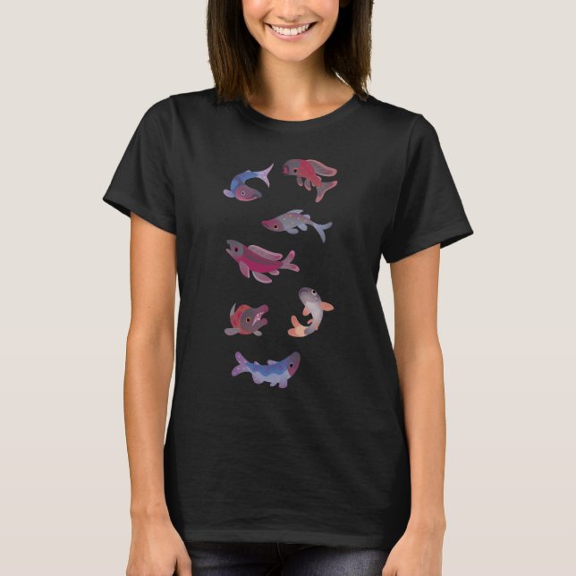 Sei ein Goldfisch T-Shirt (Vorderseite)