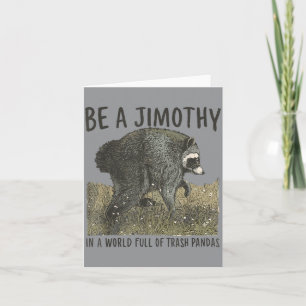 Sei ein Jimothy-Waschbär in einer Welt voller Müll Karte