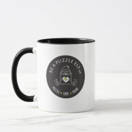 Sei ein Puzzle-Elf – Kaffeetasse