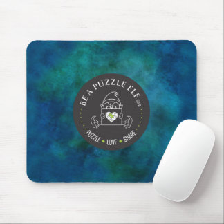 Sei ein Puzzle-Elf — Wasserflasche / Trinkbecher Mousepad