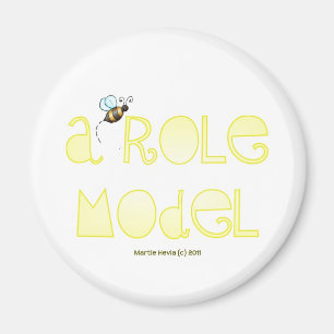 Sei ein Rollenmodell - ein positives Wort Magnet