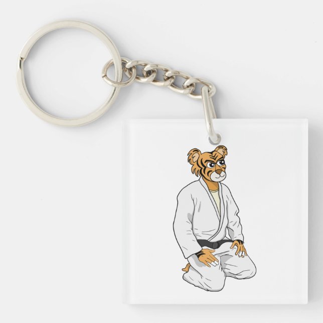 Sei ein Tiger Schlüsselanhänger (Vorderseite)