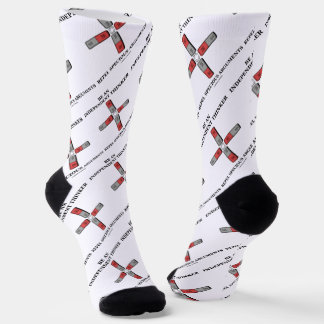 Sei ein unabhängiger Denker, der spezielle Argumen Socken