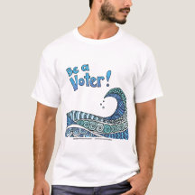 Sei ein Voter / Blue Wave Design