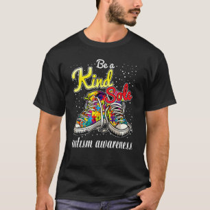 Sei eine Art einzige Regenbogen-Trendy-Puzzle-Schu T-Shirt