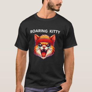 Sei eine brüllende Katze Die Stop Orange-Bandana-M T-Shirt