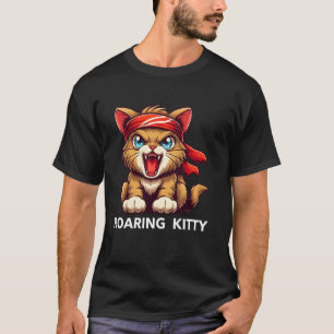 Sei eine brüllende Katze Die Stop Orange-Bandana-M T-Shirt