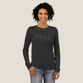 „Sei eine Dichterin“ – Frauen-T-Shirt von H.G. Ale Tri-Blend Shirt