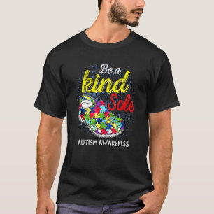 Sei eine freundliche Seele Autism Awareness Puzzle T-Shirt