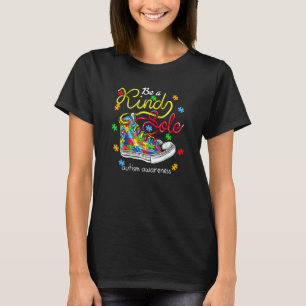 Sei eine freundliche Seele Autism Awareness Puzzle T-Shirt
