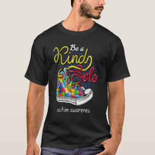 Sei eine freundliche Seele Autism Awareness Puzzle T-Shirt