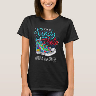 Sei eine freundliche Seele Autism Awareness Puzzle T-Shirt